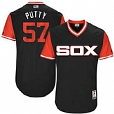 Chicago White Sox #57 Zach Putnam Putty Majestic Black 2017 Players Weekend Jersey JiaSu,baseball caps,new era cap wholesale,wholesale hats