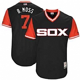 Chicago White Sox #7 Tim Anderson B. Moss Majestic Black 2017 Players Weekend Jersey JiaSu,baseball caps,new era cap wholesale,wholesale hats