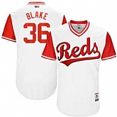 Cincinnati Reds #36 Blake Wood Blake Majestic White 2017 Players Weekend Jersey JiaSu,baseball caps,new era cap wholesale,wholesale hats