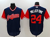 Cleveland Indians #24 Andrew Miller Miller Time Majestic Navy Players Weekend Mlb Jerseys,baseball caps,new era cap wholesale,wholesale hats