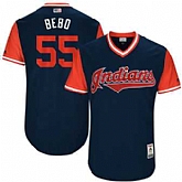 Cleveland Indians #55 Roberto Perez Bebo Majestic Navy 2017 Players Weekend Jersey JiaSu,baseball caps,new era cap wholesale,wholesale hats