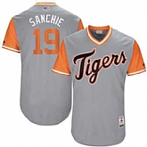 Detroit Tigers #19 Anibal Sanchez Sanchie Majestic Gray 2017 Players Weekend Jersey JiaSu,baseball caps,new era cap wholesale,wholesale hats