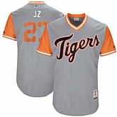 Detroit Tigers #27 Jordan Zimmermann J Z Majestic Gray 2017 Players Weekend Jersey JiaSu,baseball caps,new era cap wholesale,wholesale hats