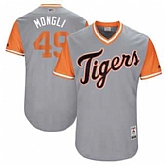 Detroit Tigers #49 Dixon Machado Mongli Majestic Gray 2017 Players Weekend Jersey JiaSu,baseball caps,new era cap wholesale,wholesale hats