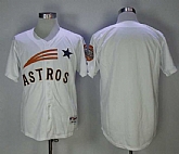 Houston Astros Blank White Throwback Stitched MLB Jerseys,baseball caps,new era cap wholesale,wholesale hats