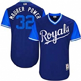 Kansas City Royals #32 Brandon Maurer Maurer Power Majestic Royal 2017 Players Weekend Jersey JiaSu,baseball caps,new era cap wholesale,wholesale hats