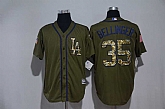 Los Angeles Dodgers #35 Cody Bellinger Green Salute to Service Stitched Baseball Jersey,baseball caps,new era cap wholesale,wholesale hats