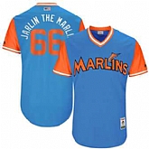 Miami Marlins #66 Jarlin Garcia Jarlin The Marlin Majestic Blue 2017 Players Weekend Jersey JiaSu,baseball caps,new era cap wholesale,wholesale hats