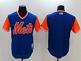 New York Mets Blank Majestic Royal Players Weekend Mlb Jerseys,baseball caps,new era cap wholesale,wholesale hats