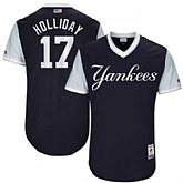 New York Yankees #17 Matt Holliday Holliday Majestic Navy 2017 Players Weekend Jersey JiaSu,baseball caps,new era cap wholesale,wholesale hats