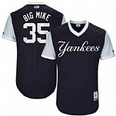 New York Yankees #35 Michael Pineda Big Mike Majestic Navy 2017 Players Weekend Jersey JiaSu,baseball caps,new era cap wholesale,wholesale hats