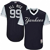New York Yankees #99 Aaron Judge All Rise Majestic Navy 2017 Players Weekend Jersey JiaSu,baseball caps,new era cap wholesale,wholesale hats