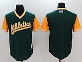 Oakland Athletics Blank Green Majestic Players Weekend Mlb Jerseys,baseball caps,new era cap wholesale,wholesale hats