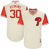 Philadelphia Phillies #30 Cameron Perkins Perkins Majestic Tan 2017 Players Weekend Jersey JiaSu,baseball caps,new era cap wholesale,wholesale hats