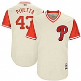 Philadelphia Phillies #43 Nick Pivetta Pivetta Majestic Tan 2017 Players Weekend Jersey JiaSu,baseball caps,new era cap wholesale,wholesale hats