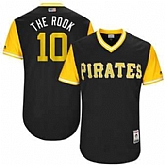 Pittsburgh Pirates #10 Jordy Mercer The Rook Majestic Black 2017 Players Weekend Jersey JiaSu,baseball caps,new era cap wholesale,wholesale hats