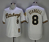 Pittsburgh Pirates #8 Willie Stargell White Cooperstown Collection Stitched MLB Jerseys,baseball caps,new era cap wholesale,wholesale hats