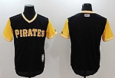 Pittsburgh Pirates Blank Majestic Black Players Weekend Mlb Jerseys,baseball caps,new era cap wholesale,wholesale hats
