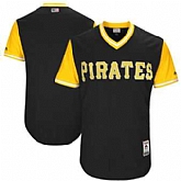 Pittsburgh Pirates Majestic Black 2017 Players Weekend Jersey JiaSu,baseball caps,new era cap wholesale,wholesale hats