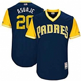 San Diego Padres #20 Carlos Asuaje Asuaje Majestic Navy 2017 Players Weekend Jersey JiaSu,baseball caps,new era cap wholesale,wholesale hats