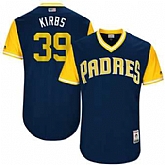 San Diego Padres #39 Kirby Yates Kirbs Majestic Navy 2017 Players Weekend Jersey JiaSu,baseball caps,new era cap wholesale,wholesale hats