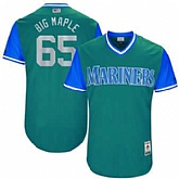 Seattle Mariners #65 James Paxton Big Maple Majestic Aqua 2017 Players Weekend Jersey JiaSu,baseball caps,new era cap wholesale,wholesale hats