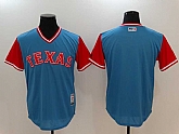 Texas Rangers Blank Majestic Light Blue Players Weekend Mlb Jerseys,baseball caps,new era cap wholesale,wholesale hats