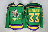Anaheim Ducks #33 Goldberg Green-Yellow CCM Throwback Jerseys,baseball caps,new era cap wholesale,wholesale hats