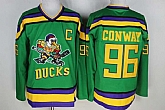 Anaheim Ducks #96 Conway Green-Yellow CCM Throwback Jerseys,baseball caps,new era cap wholesale,wholesale hats