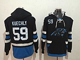 Carolina Panthers 59 Luke Kuechly Black All Stitched Hooded Sweatshirt,baseball caps,new era cap wholesale,wholesale hats