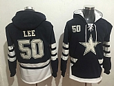 Dallas Cowboys 50 Sean Lee Navy All Stitched Hooded Sweatshirt,baseball caps,new era cap wholesale,wholesale hats