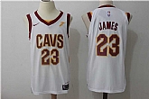 Nike Cleveland Cavaliers #23 LeBron James White Stitched NBA Jersey,baseball caps,new era cap wholesale,wholesale hats