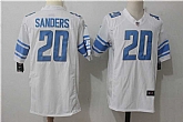 Nike Detroit Lions #20 Barry Sanders White Team Color Game Stitched Jerseys,baseball caps,new era cap wholesale,wholesale hats