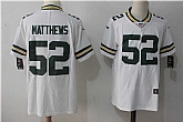 Nike Green Bay Packers #52 Matthews White Vapor Untouchable Player Limited Jerseys,baseball caps,new era cap wholesale,wholesale hats