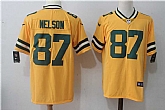 Nike Green Bay Packers #87 Jordy Nelson Yellow Vapor Untouchable Player Limited Jerseys,baseball caps,new era cap wholesale,wholesale hats