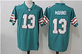 Nike Miami Dolphins #13 Dan Marino Green Throwback Vapor Untouchable Player Limited Jerseys,baseball caps,new era cap wholesale,wholesale hats