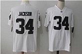 Nike Oakland Raiders #34 Bo Jackson White Vapor Untouchable Player Limited Jerseys,baseball caps,new era cap wholesale,wholesale hats