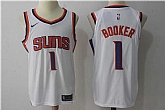 Nike Phoenix Suns #1 Devin Booker White Stitched NBA Jersey,baseball caps,new era cap wholesale,wholesale hats