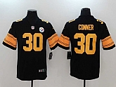 Nike Pittsburgh Steelers #30 James Conner Black Yellow Vapor Untouchable Player Limited Jerseys,baseball caps,new era cap wholesale,wholesale hats