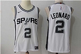 Nike San Antonio Spurs #2 Kawhi Leonard White Stitched NBA Jersey,baseball caps,new era cap wholesale,wholesale hats