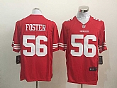 Nike San Francisco 49ers #56 Reuben Foster Red Team Color Game Stitched Jerseys,baseball caps,new era cap wholesale,wholesale hats