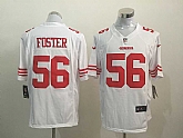 Nike San Francisco 49ers #56 Reuben Foster White Team Color Game Stitched Jerseys,baseball caps,new era cap wholesale,wholesale hats