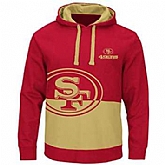 San Francisco 49ers Red All Stitched Hooded Sweatshirt,baseball caps,new era cap wholesale,wholesale hats