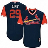 St. Louis Cardinals #29 Zach Duke Duke Majestic Navy 2017 Players Weekend Jersey JiaSu,baseball caps,new era cap wholesale,wholesale hats
