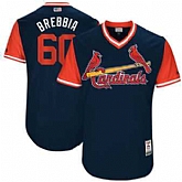 St. Louis Cardinals #60 John Brebbia Brebbia Majestic Navy 2017 Players Weekend Jersey JiaSu,baseball caps,new era cap wholesale,wholesale hats