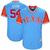 Texas Rangers #54 Andrew Cashner Cash Majestic Light Blue 2017 Players Weekend Jersey JiaSu,baseball caps,new era cap wholesale,wholesale hats