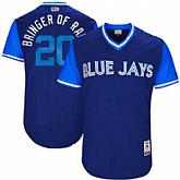 Toronto Blue Jays #20 Josh Donaldson Bringer of Rain Majestic Navy 2017 Players Weekend Jersey JiaSu,baseball caps,new era cap wholesale,wholesale hats