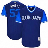 Toronto Blue Jays #53 Chris Smith Smitty Majestic Royal 2017 Players Weekend Jersey JiaSu,baseball caps,new era cap wholesale,wholesale hats