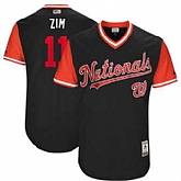 Washington Nationals #11 Ryan Zimmerman Zim Majestic Navy 2017 Players Weekend Jersey JiaSu,baseball caps,new era cap wholesale,wholesale hats