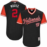 Washington Nationals #2 Adam Eaton Mouse Majestic Navy 2017 Players Weekend Jersey JiaSu,baseball caps,new era cap wholesale,wholesale hats